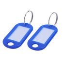 Key Ring Tags (50PCS blue) X4S4