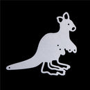 Kangaroo Animals Metal Cutting Dies Cards Scrapbooking Craft Album Decor JR