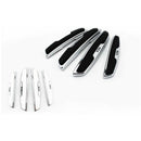 4PCS Car Door Side Edge Protector Trim Guard Stickers Anti-collision Trim Decor