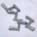 Portable Durable Solid Tool Accessories Universal Metal Square Socket Drum Key