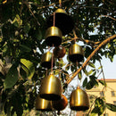 Outdoor Garden Wind Chimes Metal Yard Garden Hanging Decor Copper NEW W1H8