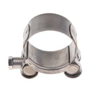 Motorbike Exhaust Clamp Clip Stainless Steel Muffler Silencer Clamps 32-35mm
