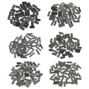 150pc Double Carp Crimps Barrel Crimping Loop Sleeve Tool Fishing Tackle