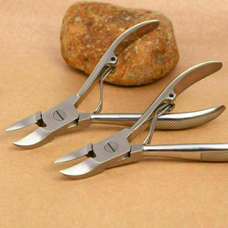 New Stainless Steel Cuticle Nipper Plier Nail Art Clipper Manicure Nice S8E F6O3
