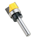 2x Flush Trim Hinge Mortise/Template Router Bit 8mm Shank 3/4" Bearing Dia.