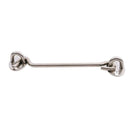 1set Stainless Steel Cabin Hook Eye Shed Gate Door Latch Silent Holder Silv H1E5