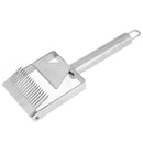 1x Stainless steel bee hive uncapping honey fork scraper shovel beekeeping to Gw