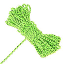 10M 2.5mm Green Reflective Canopy Tent Rope Guy Line Camp Cord Fluorescent K8K3
