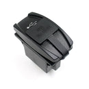 New Car 3.1A Dual SB Socket Charger Power Adapter Blue LED pour Phone