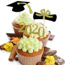 48pcs Birthday Graduation Diploma Cake Decoration Booth Card Insert Props 20FT