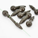 20 Set Carp Fishing Accessories Quick Change Beads Hair Rigs Hook Links