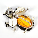 Rhinestone Bee Beads Patch for Clothing Sewing on Beading Applique Clothes Sh FT