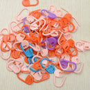 100pcs Knitting Plastic Crochet Craft Locking Stitch Needle Clip Markers AUMO