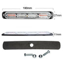 2PCS Car Truck LED Warning Hazard Strobe Flashing Lamp Bar Beacon Red