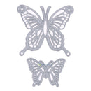Butterfly Carbon steel Cutting Dies Stencil DIY Scrapbooking Embossing 2 Pcs/Set