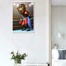 5D DIY Full Drill Diamond Painting Monkey Boxer Cross Stitch Embroidery Kit