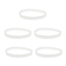 5pcs White Gaskets Rubber Sealing  For Nutri