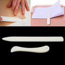 2Pcs Bone Folder Creaser Scoring Folding Creasing Paper Leather Craft Hand Tools