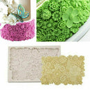 Flower Daisy Rose Silicone Cake Fondant Decorating Border Mould Baking Mold  Ew