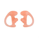 2pcs L+R Open Ear Insert Earmold for Acoustic Tube Earpiece Size Small Pink