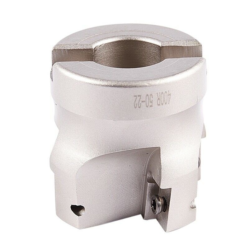 1 Set 50Mm Bap400R-50-22 Face End Mill Cutter 4 Flute Precision Milling Too