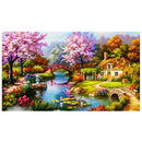 Dream Home Landscape Diamond Painting Embroidery Cross Stitch Home Decor