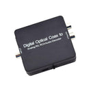 Digital Optical Coax to Analog R/L RCA Audio Decoder with USB Power Cable