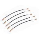 5pcs violin tail cord gut cord violin nylon end rope tail for 4/4 3/4 violinME