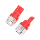 2pcs T10 6-SMD 5630 LED Bulb Wedge Light for Car Motorcycle Boat Pink