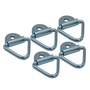 5x Stake Cargo Tie Down Anchor Tie for Pickup Truck Bed for Van Boat Trailers