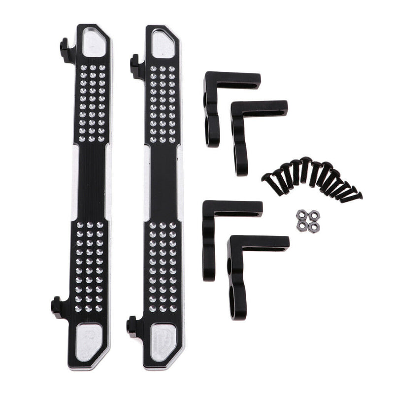Metal Side Pedal Foot Steps DIY Accessories for 1/10 RC Rock Crawler TRX-4