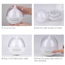 USB Electric Aroma Air Diffuser Vase Ultrasonic Air Humidifier Essential Oi