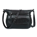 Fashion Shoulder Messenger Bags Leather Soft Crossbody Bags Multi-pocket Purse