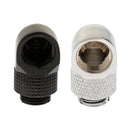 Barrow Brass G1/4 Inches Thread 90 Degree Rotary Joint Fitting Adapter Black