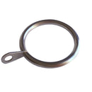 28 pcs Satin Nickel 1.5-Inch Inner Diameter Curtain Rings with Eyelets, Fit J3L4