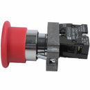 22mm NC Red Mushroom Momentary Push Button Switch 600V 10A ZB2-BC42