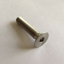 5Pcs Titanium Alloy Countersunk Hex Head Screws - High Tensile Bolts M8*20