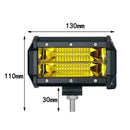 LED Work Light Offroad Pod Lights Yellow Driving Lamps Off-Road Light N7Z1