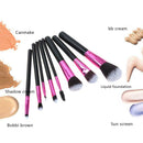 8pcs Makeup Brushes Cosmetic Foundation Blending Pencil Brushes set A