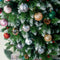 12Pcs Christmas Tree Decor Ball 80Mm Bauble Xmas Party Hanging Ball Christm W4O3