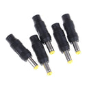 5X Dc power 3.5mm x1.35mm female jack to 5.5x2.1mm male plug adapter connectorJR