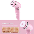 4-In-1 Electric Facial Cleansing Devices Cleaning Brush Pore Cleanser Facia M1L6