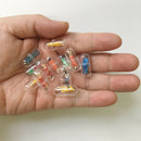 10Pcs/Lot Transparent Capsule Shell Plastic Pill Container Pill Cases Bottl V8O3