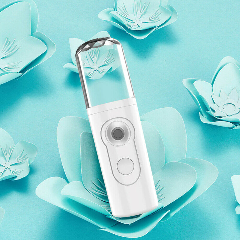 Mini Face Spray Bottle 30mL Nano Mister Facial Skin Steamer Hydrating Moisture