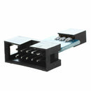 10 Pin to 6 Pin Adapter Board M/F for AVRISP USBASP STK500 Black Blue M2K2