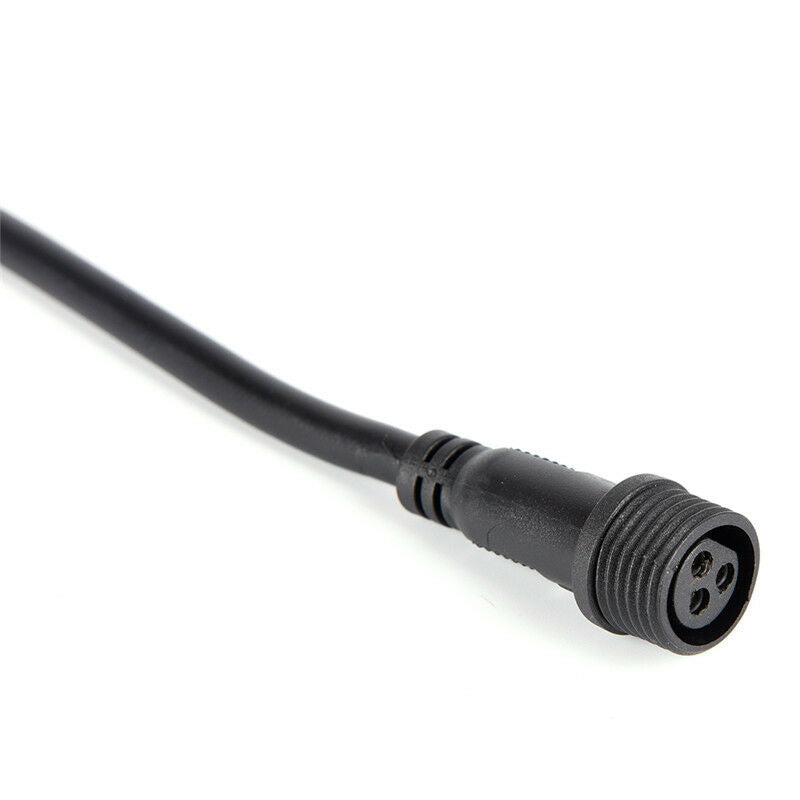 IP65 Waterproof 3Pin AC Cable 18AWG Wire LED Cable Connectors Gw