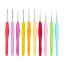 10pcs Sewing Hooks Needles Aluminium Crochet Knit Weave Craft Yarn Supplies