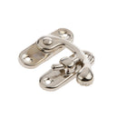 Set of 5 Zinc Alloy horn lock clasp Latch Hook Hasp for Wooden Jewelry Box Case