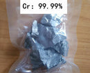 10 grams High Purity 99.99% Chromium Cr Metal Lumps Vacuum packing