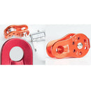Rock Tree Climbing Pulley Arborist Rope Rigging Block Equipment Tool 26KN Orange
